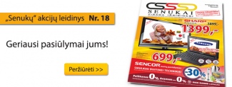 Geriausi pasiūlymai Jums "Senukuose"